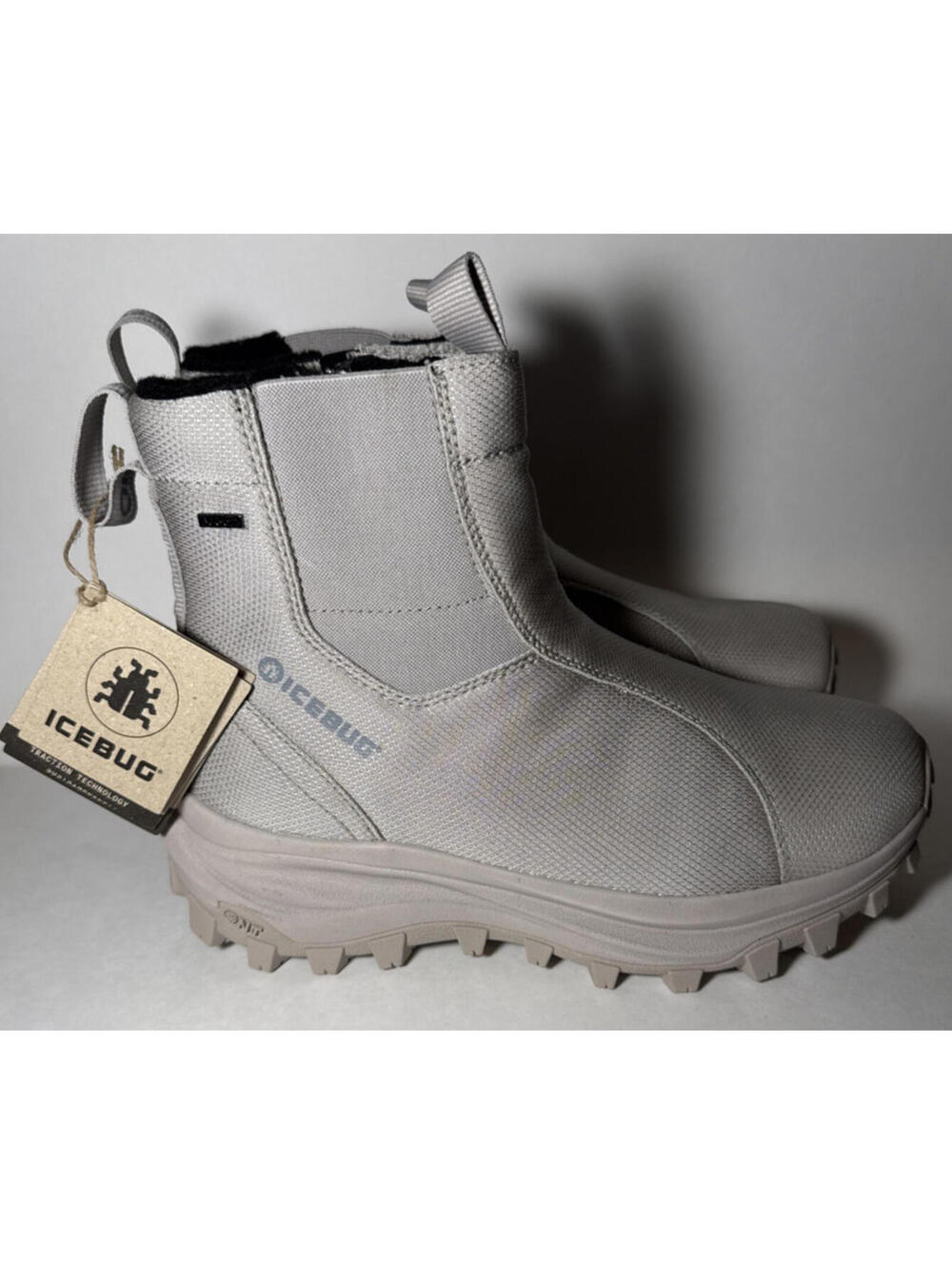ICEBUG Vallda NT Pull on Winter Boot Shoe Macadamia M8.5 W10